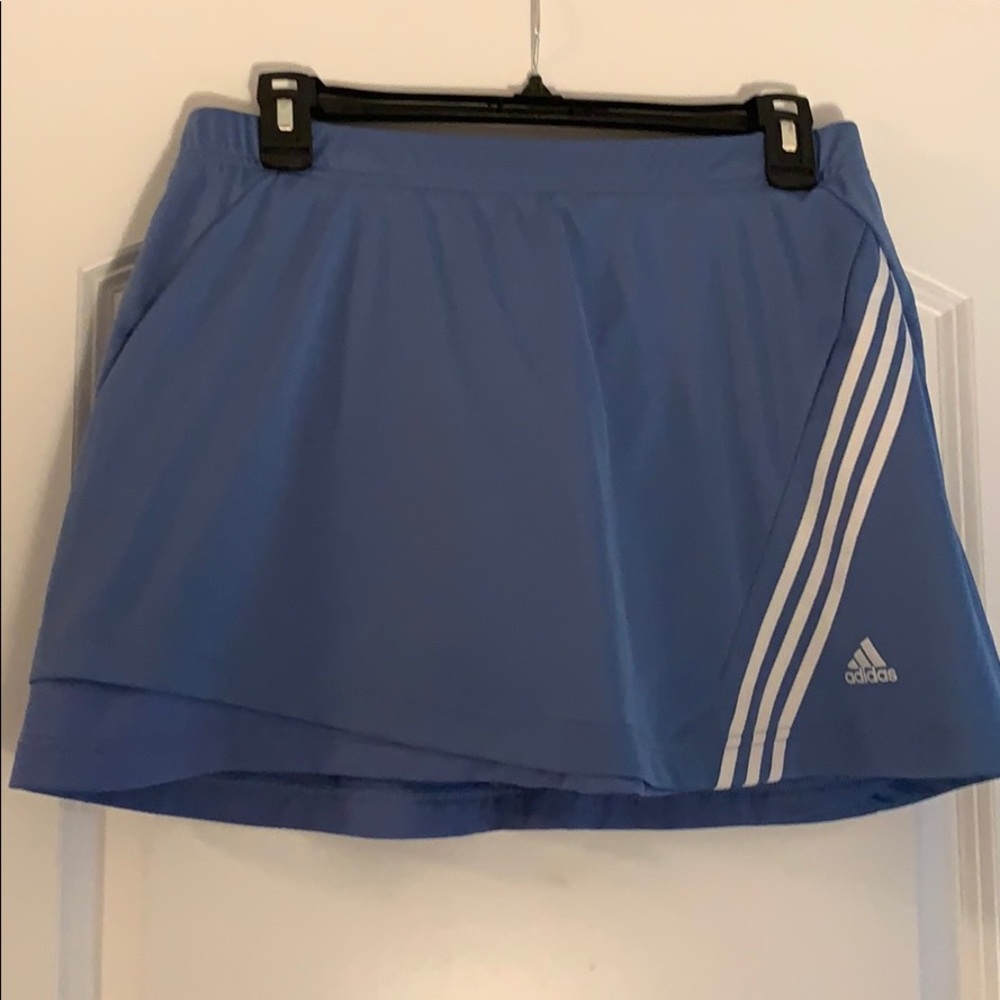 Adidas blue climacool tennis skort